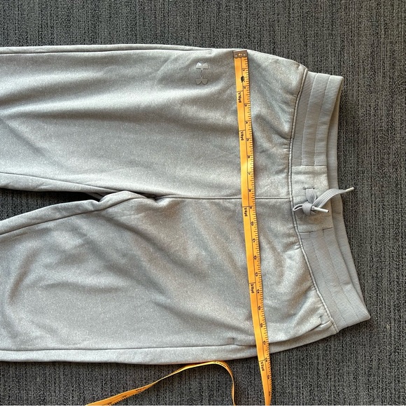 Women's UA Rival Fleece Joggers Light Grey Size Small - Picture 3 of 6